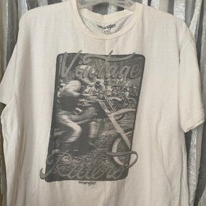 Wrangler Riders Vintage Men's T-Shirt, size 2XL